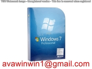 Orijinal Microsoft Windows 7 Lisans Anahtarı Pro Perakende Kutusu Tam Paketi Tedarikçi